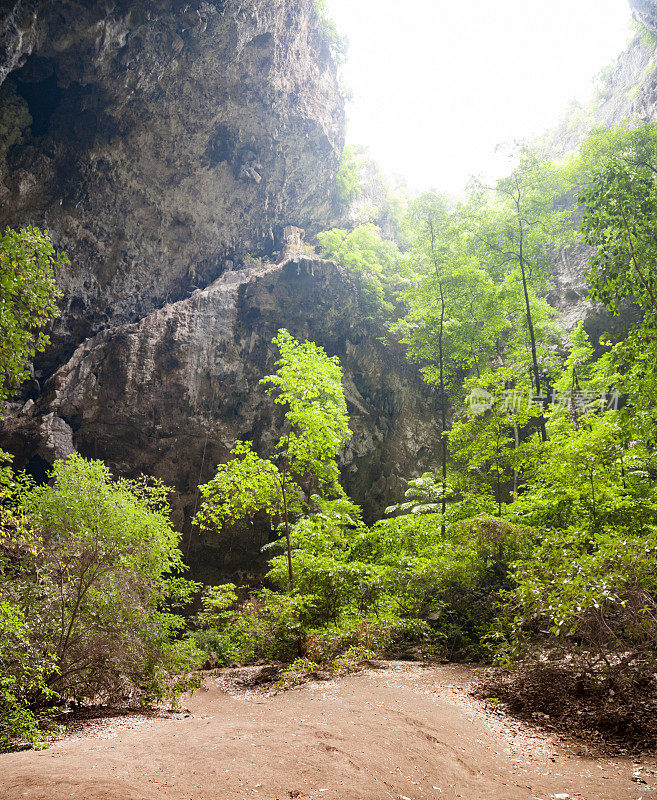 泰国Khao Sam Roi Yot国家公园的phaya Nakhon洞穴